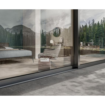 Керамогранит 620090000749 Бортик Миллениум Сильвер левый грип 30х60