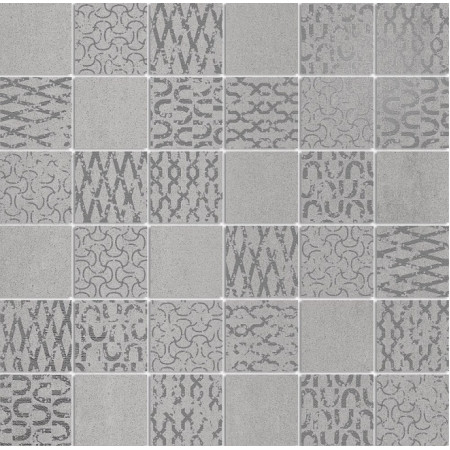 Керамогранит DD2011/MM Про Дабл серый мозаичный 30х30