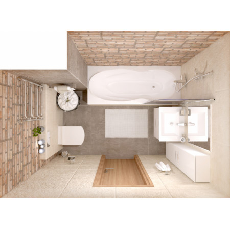 Керамогранит Loft чёрный 30х60