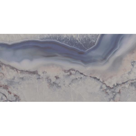 Плитка 19076 Сеттиньяно синий грань глянцевый 9,9x20