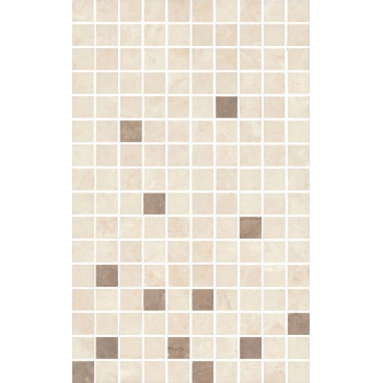 Плитка MM6267A Мармион бежевый мозаичный 25*40 декор