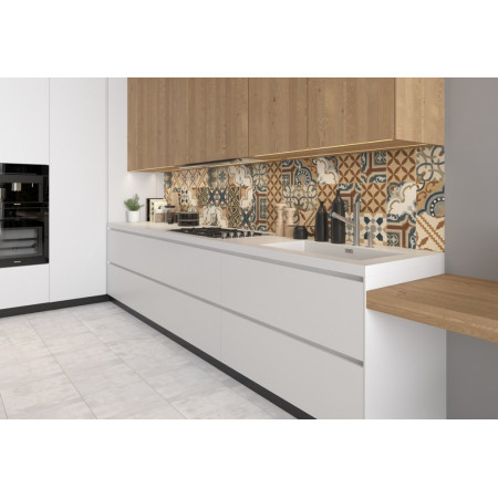 Керамогранит G-50/M/d01 Gesso серый 400х400х8