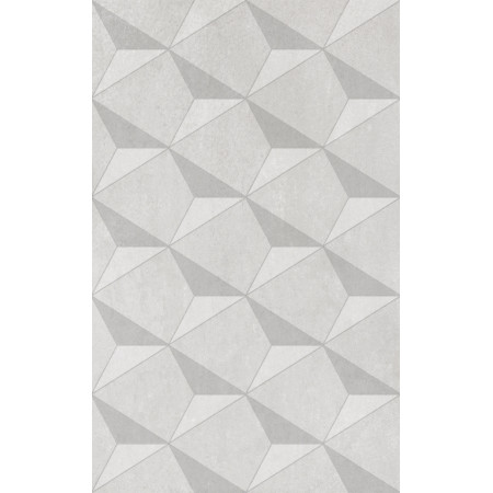 Плитка HGD/A583/6437 Декор Корредо серый светлый матовый 25x40