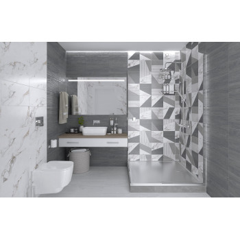 Плитка 34079 Savage коричневый узор 25х50