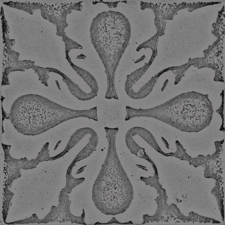 Керамогранит K076622 Enigma уголок серебряный 5x5