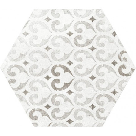 Керамогранит 22099 Hexatile Cement Garden Grey 17,5x20 (17 видов паттерна)