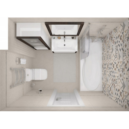 Мозаика MM60061 Декор Alabama мозаичный бежевый 20х60