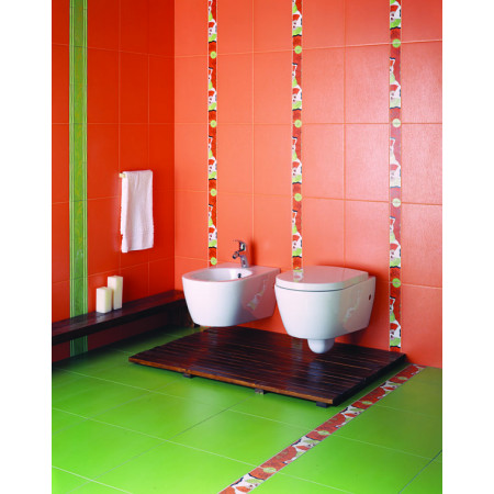 Плитка B1691/6157 Журавли 6x40