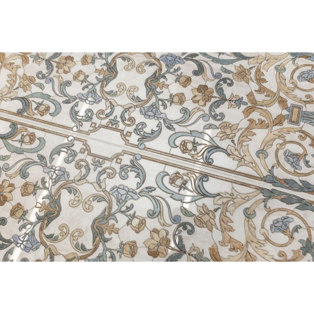 Мозаика MM13122 Декор Эвора мозаичный синий светлый глянцевый 32х30