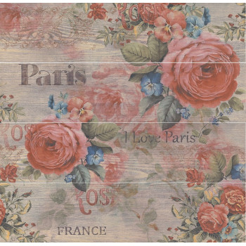 Керамогранит OP/A50/4x/SG7013 Панно Стори Вуд из 4 частей (размер каждой части 20*80) 80*80