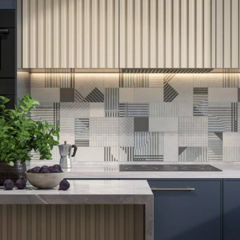 Плитка HGD/A572/17x/11037R Тассо белый матовый обрезной 60x60x0,9