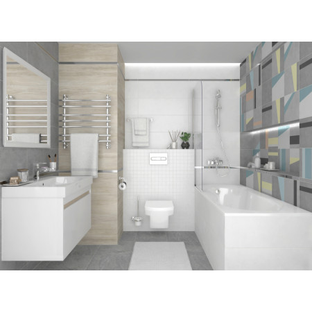 Мозаика Мозаика Cement белый 30х30