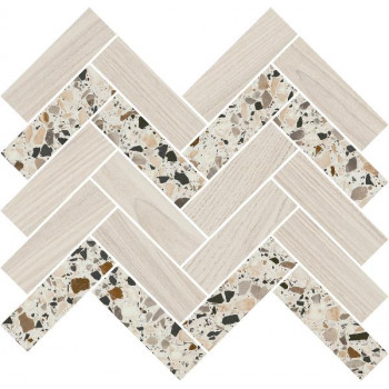 Мозаика T042/SG5113 Монтиони мозаичный миндальный 34x35,5