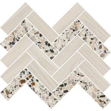 Мозаика T042/SG5113 Монтиони мозаичный миндальный 34x35,5
