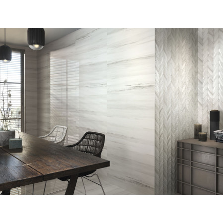 Плитка Riverdale Aden White Decor 30x90