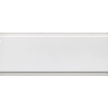 Плитка BDA022R Бордюр Магнолия белый матовый обрезной 30х12