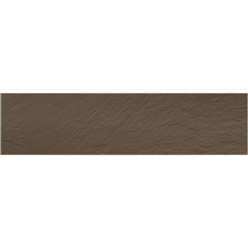 Керамогранит UF006R (шоколад моноколор) рельефный ректифицированный 120х29,5