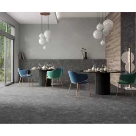 Керамогранит Runa Nero графитовый 60х60