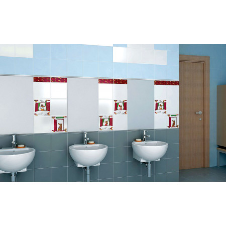 Плитка NT/A17/5155 Листья бордюр 20*3,6