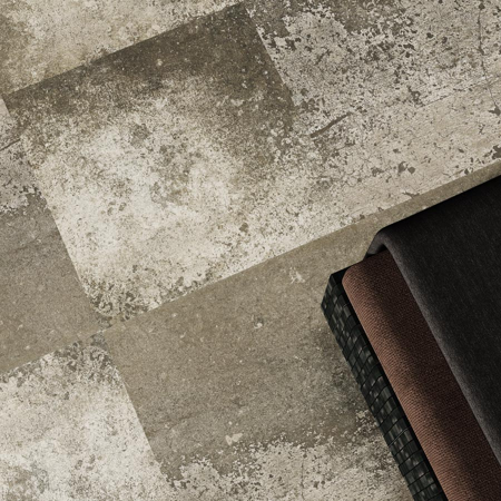 Керамогранит BIEN0004 Beton Bianco Rec Semi Lap 600x1200x9