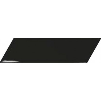 Плитка 23357 Black Left Matt 5,2x18,6