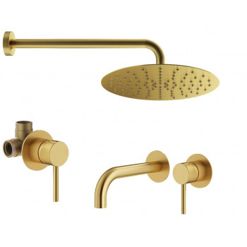 Комплект для душа Plumberia Selection IXO KITXO01OB210