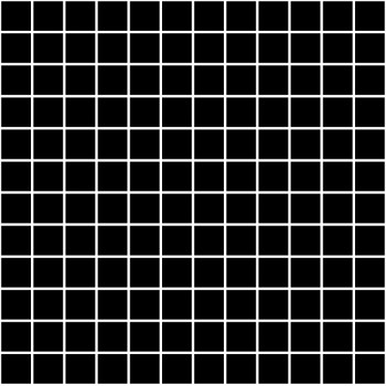 Мозаика 20071 Темари черный матовый 29,8х29,8