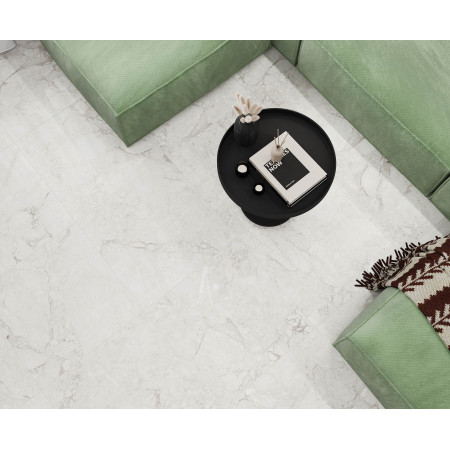 Керамогранит Emil White светло-серый Полированный 60x120