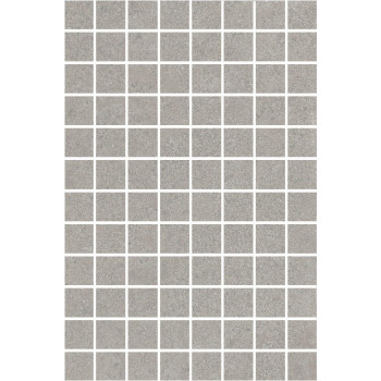 Плитка MM8343 Декор Матрикс мозаичный серый 20х30