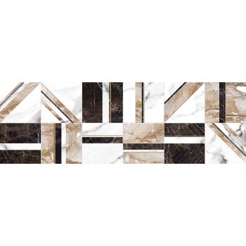 Плитка A16519 Вставка Wild Chic коричневый 25x75