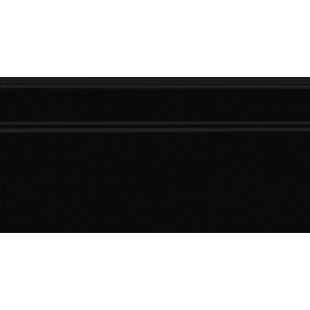 Плитка FME014R Плинтус Синтра черный матовый обрезной 20х40