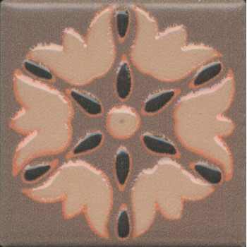 Плитка OS/C178/21052 Вставка Анвер 12 коричневый 4.85x4.85x6.9