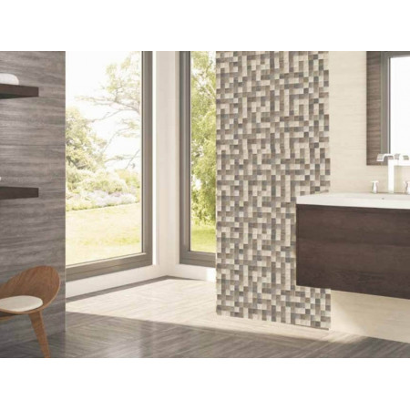 Плитка Vasari Decor Kub Brown 28x85