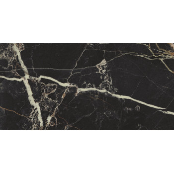 Плитка 16072 Фрагонар чёрный 7.4*15