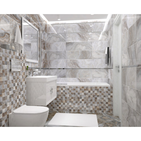 Мозаика Мозаика Goldy серый 30х30