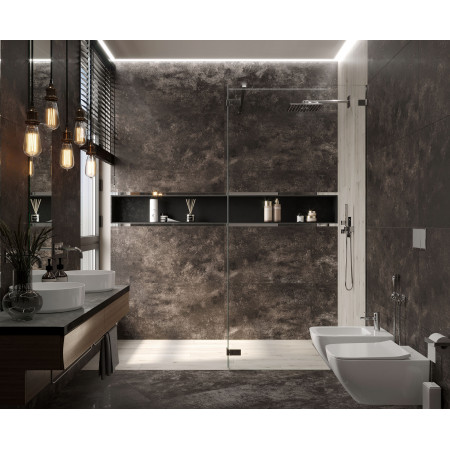 Керамогранит Milkiway Antracite Металлизированный 60х120