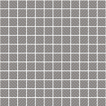 Мозаика 20108 Кастелло орнамент серый 29,8х29,8