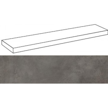 Ступени 620070001280 Millenium Black угловая левая 33x120