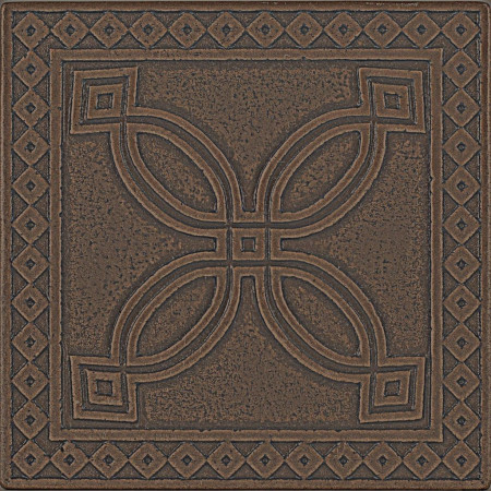 Керамогранит K076633 ENIGMA уголок бронзовый 7.5*7.5