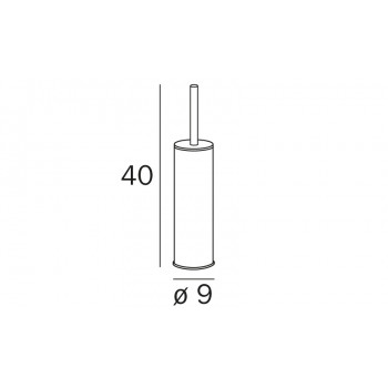 Ершик туалетный INDA MY LOVE AV014BNE