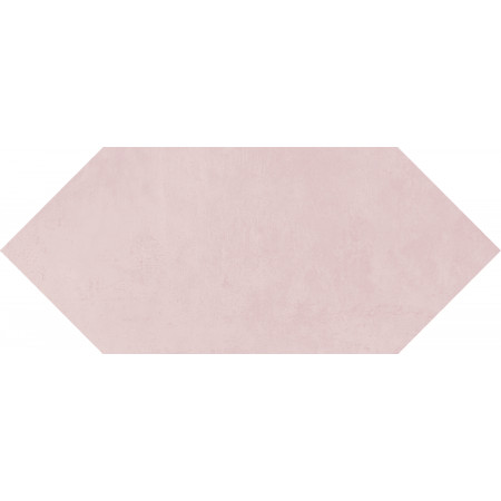 Плитка 35024 Фурнаш грань розовый светлый глянцевый 14х34