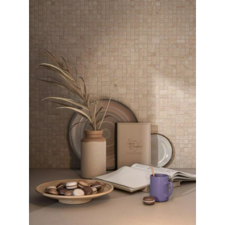 Мозаика MBD007 Риальто Антика 3 мозаичный бежевый матовый 30х30