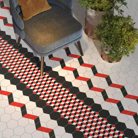 Керамогранит VT/A284/SG1010 Декор Кальсада 2 10,4х12