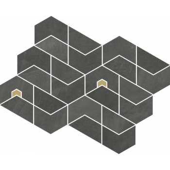 Мозаика 620110000180 Continuum Petrol Mosaico Jewel 31.1x38.2