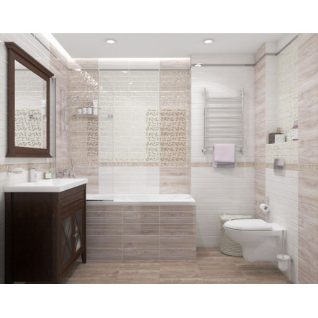 Плитка Bona Декор тёмно-серый 08-03-06-1344-4 20х40