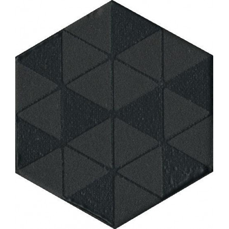 Керамогранит OS/B241/63001 Декор Агуста черный 6х5,2