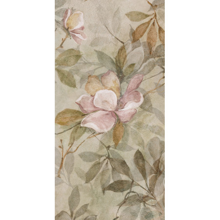 Плитка VT/A413/4x/11037R Панно Магнолия 1 матовый (из 4 частей) 60х120