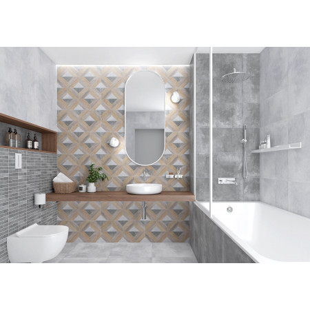 Плитка 18-01-06-3649 Etnis микс серый 30х60