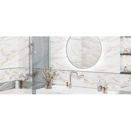 Плитка WT15DLA00R Delta Carrara 24,6x74