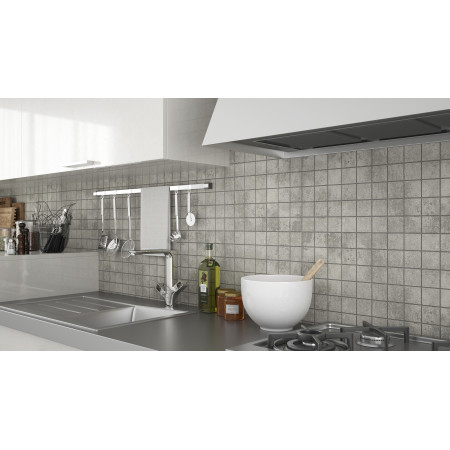 Керамогранит BIEN0004 Beton Bianco Rec Semi Lap 600x1200x9